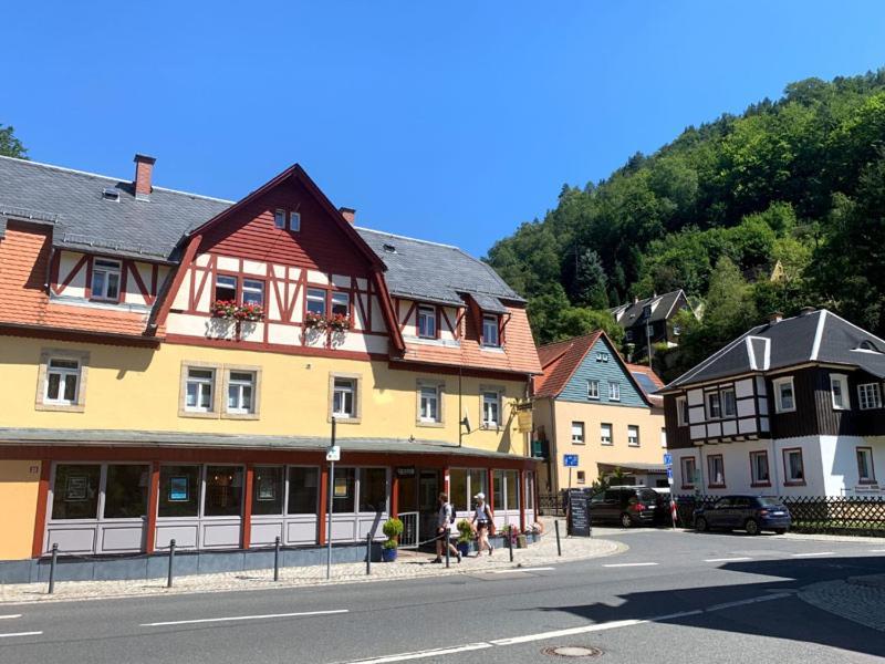 Pension Grenzeck Bad Schandau Εξωτερικό φωτογραφία